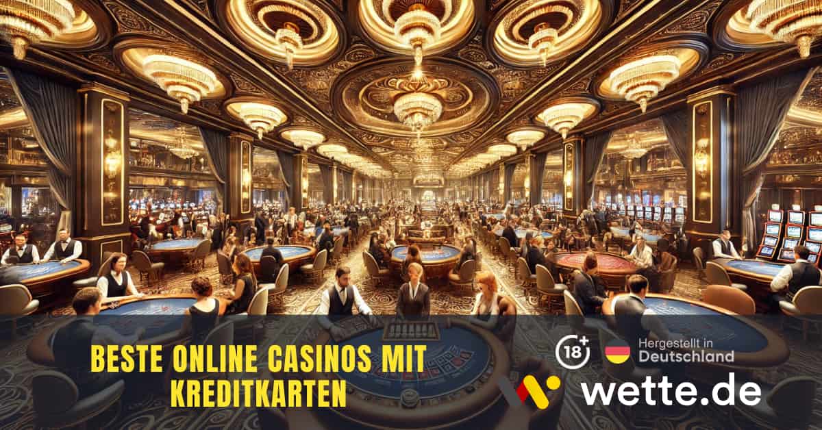 Beste Online Casinos mit Kreditkarten