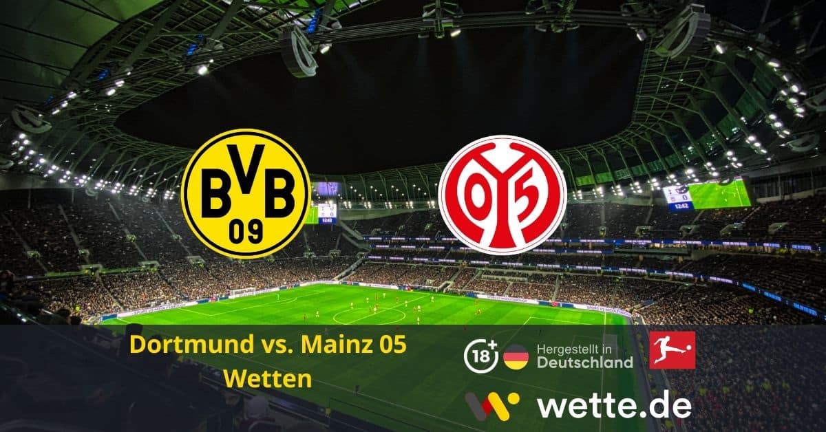Borussia Dortmund vs Mainz 05 Wetten