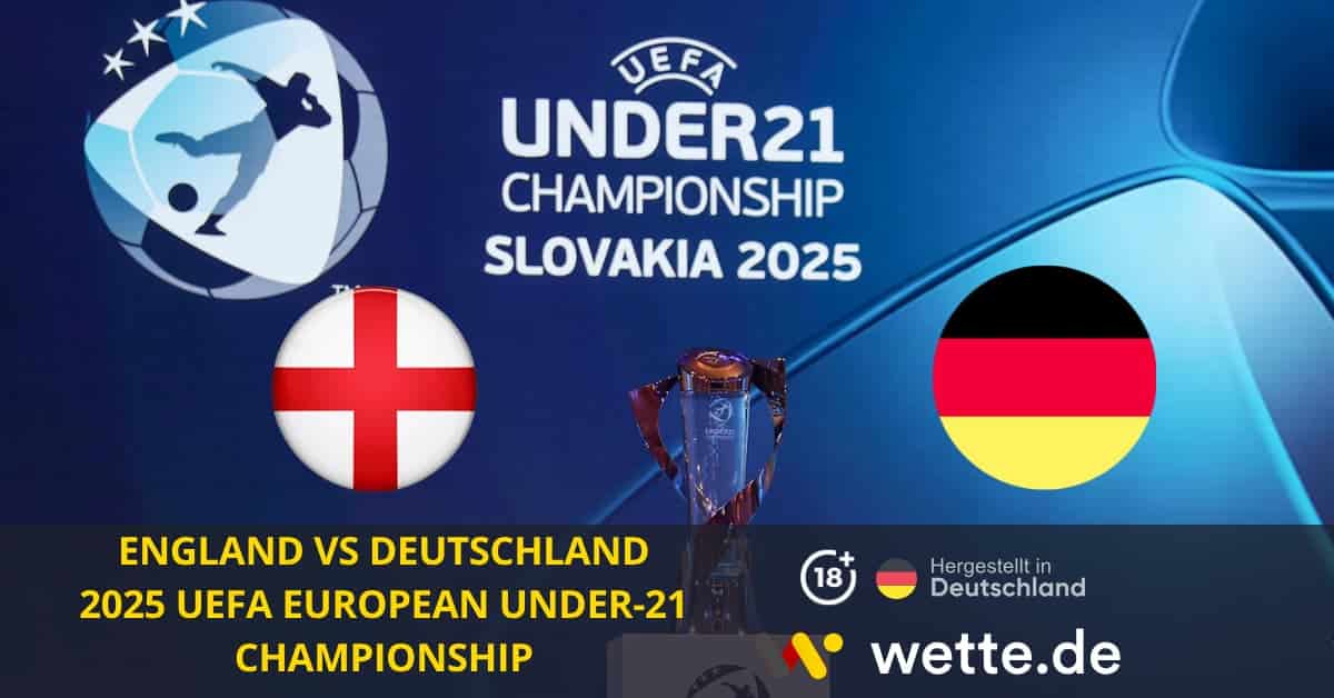 England vs Deutschland UEFA Under 21