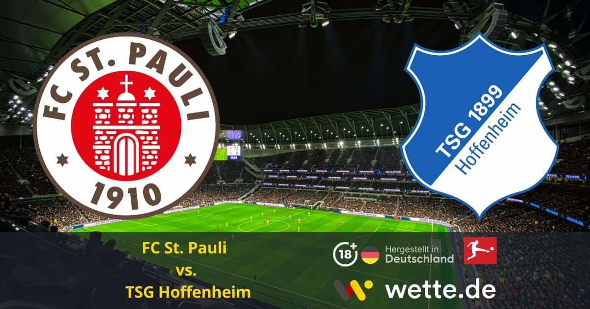 FC St. Pauli vs. TSG Hoffenheim Bundesliga Prognose