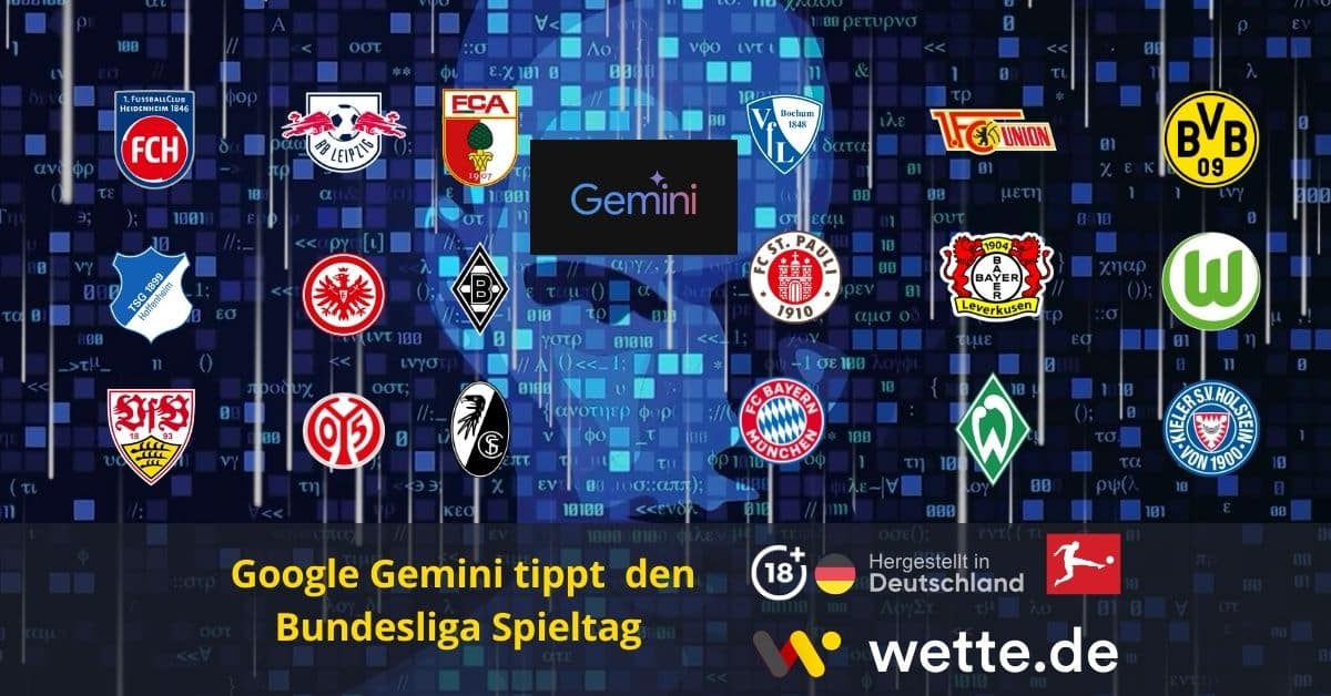 Google Gemini AI Tippt den Bundesliga Spieltah 29