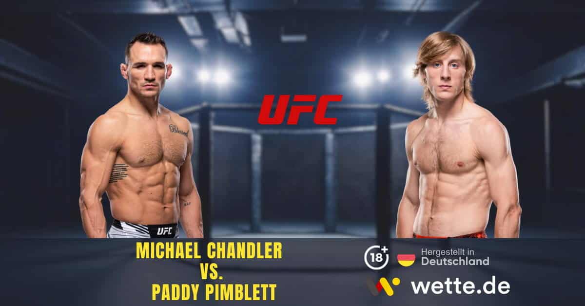 Michael Chandler vs. Paddy Pimblett ufc prognose