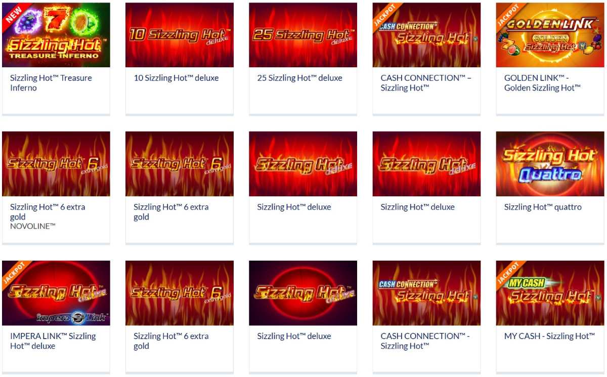 Novomatic Sizzling Hot