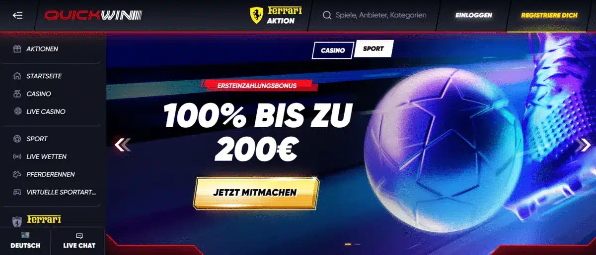 Quickwin home Sport fixed