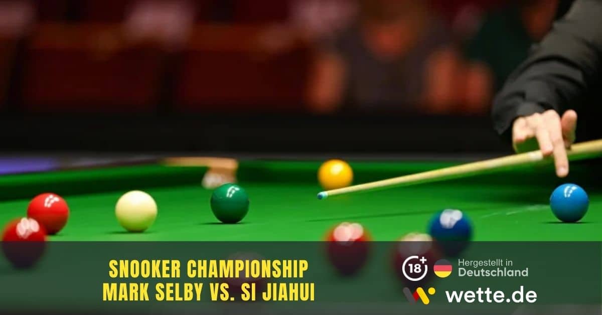 Selby vs Jiahui