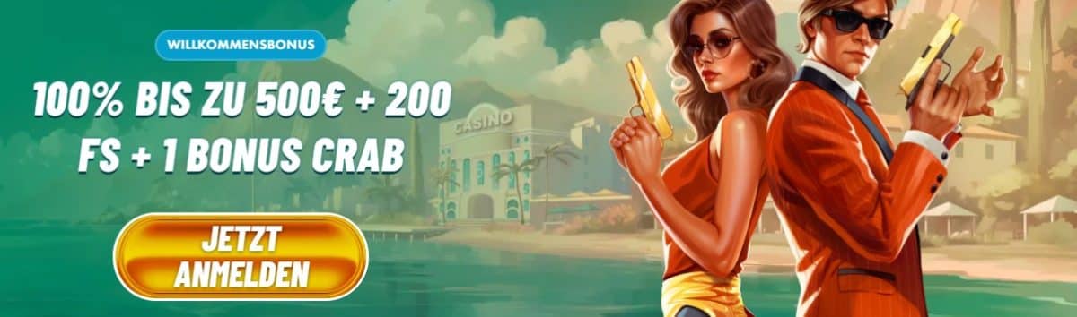Vegasino Willkommensbonus