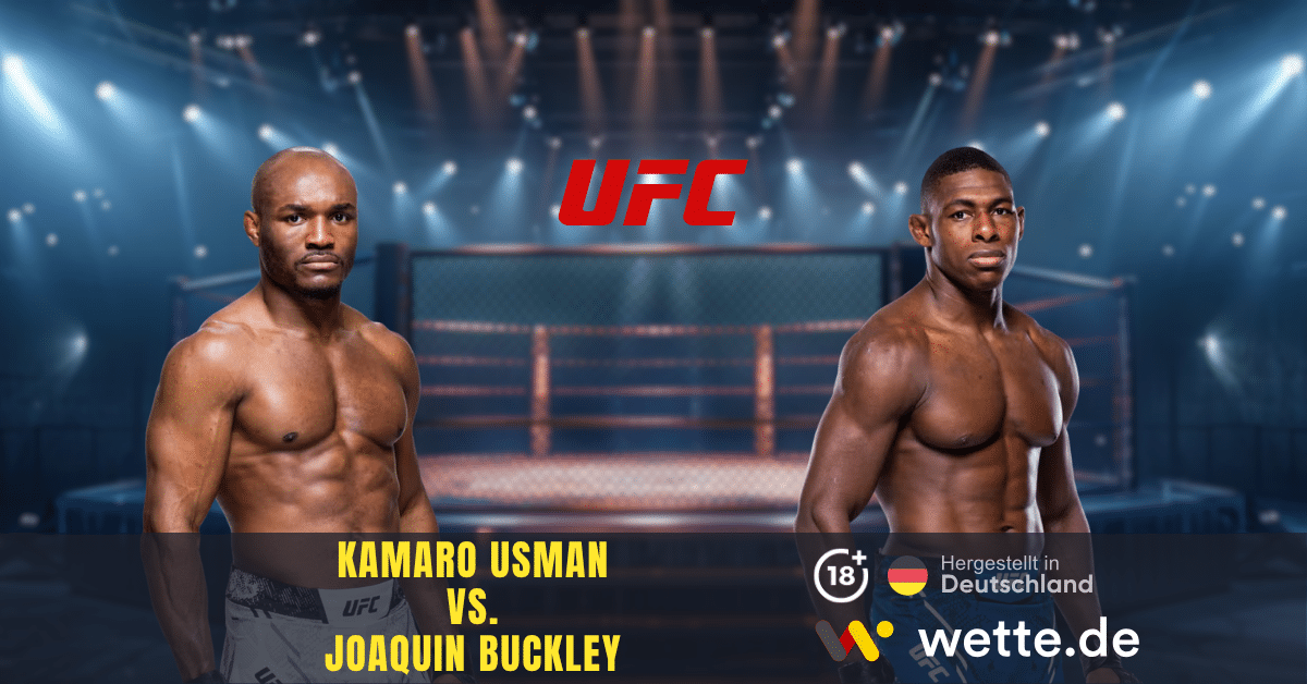 kamaro usman vs joaquin buckley ufc prognose