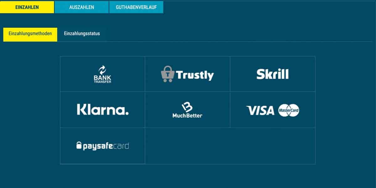 Sportwetten.de Zahlungsmöglichkeiten